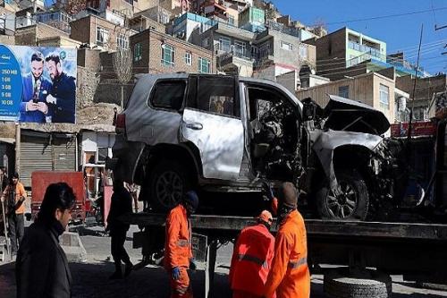 خودروی کارکنان سفارت ایتالیا منفجر شد