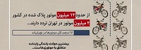 اینفوگرافیک/ موتورسواران شهر تهران