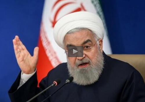  فیلم/ واکنش تند روحانی به احضار وزیرش!