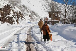 بارش برف و باران در ۲۷ استان کشور