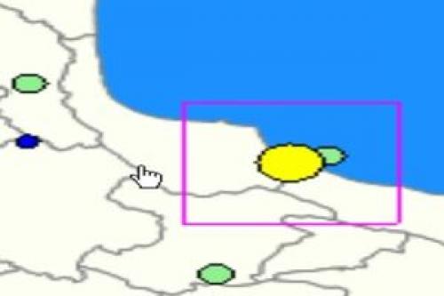  زلزله در مرز گیلان و مازندران