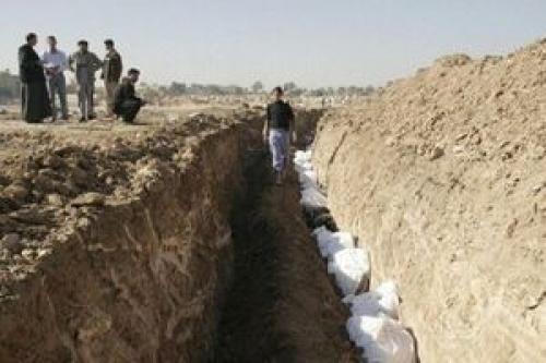 کشف یک گور دسته جمعی در عراق 