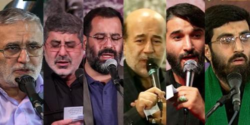 برنامه دعای کمیل و ندبه با نوای مداحان سرشناس