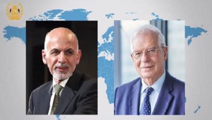  گفتگوی اشرف غنی با «جوزف بورل»