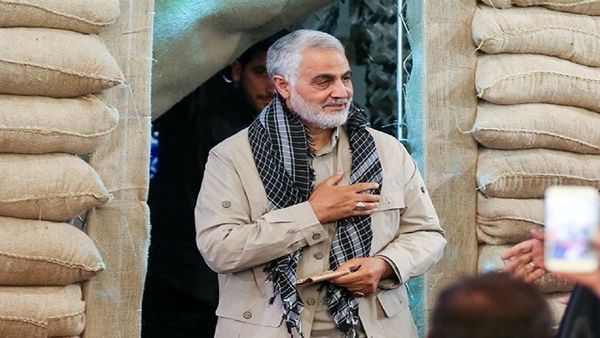 سردار سلیمانی در کنار معاون حشدالشعبی