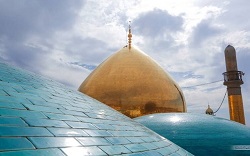 عکس/ گنبد حرم امامین عسکریین(ع)