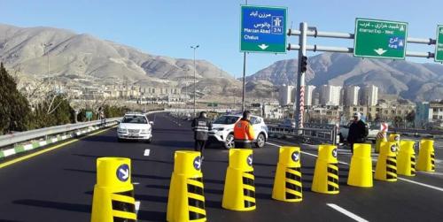 ممنوعیت تردد در محور کندوان و آزادراه تهران-شمال 