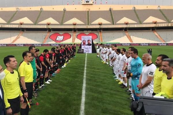 پیروزی سرخابی ها مقابل منتخب ۹۸ در بازی یادبود میناوند و انصاریان