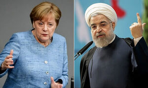 روحانی به مرکل: حرف‌ را در عمل ثابت کنید