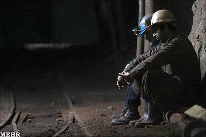  فوت یک کارگر بر اثر ریزش آوار در معدن منگنز قم