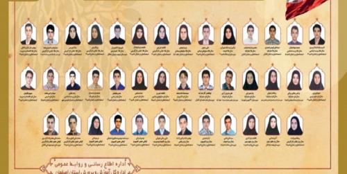 35 مدال رنگارنگ سهم دانش‌آموزان اصفهانی 
