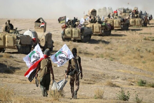 حشد شعبی مواضع داعش در را در هم کوبید