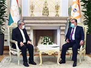  دیدار وزیر کشور با رئیس‌جمهور تاجیکستان