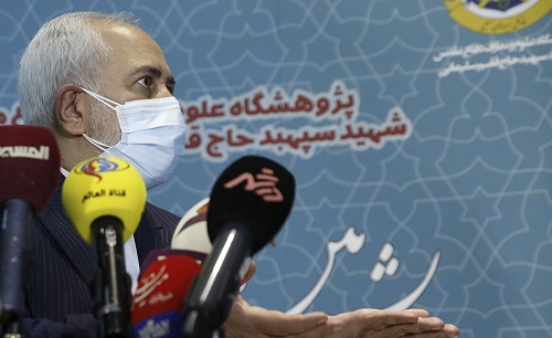  ظریف حرف وزارت بهداشت را گوش داد