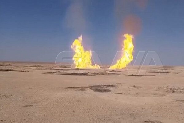 خط لوله گازی در حومه دیرالزور منفجر شد