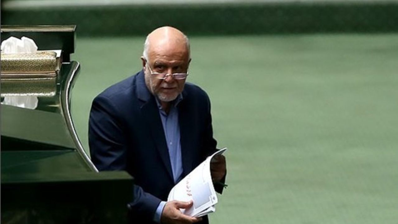 حضور وزیر نفت در صحن علنی مجلس 