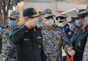 بازدید سرلشکر باقری و امیر موسوی از قرارگاه خاتم الانبیا