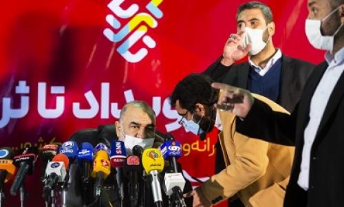 عکس/ هیس! نشست خبری سردار