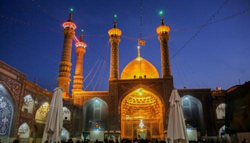 حال و هوای حرم دختر موسی بن جعفر(ع) 