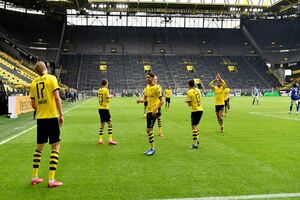  صعود دورتموند در لیگ قهرمانان با درخشش هالند