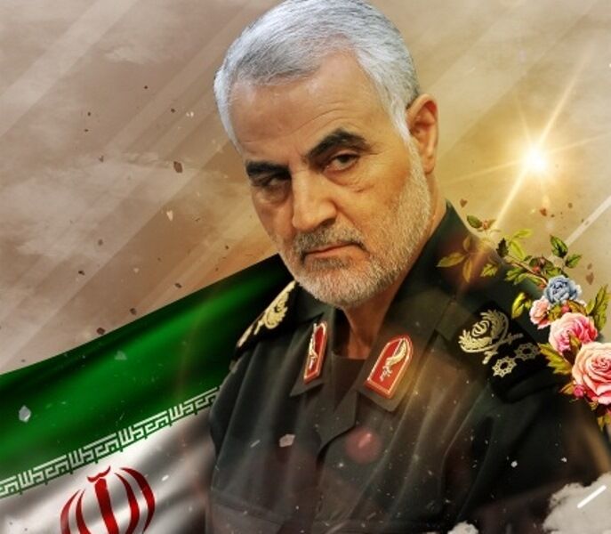 ارادت یک دستفروش به شهید سلیمانی