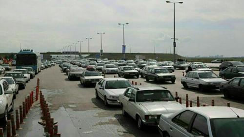 تردد در کندوان پرحجم و نیمه سنگین است