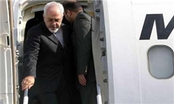 ظریف وارد ولینگتون شد 
