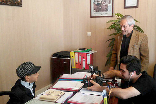 یک کودک مدیرعامل پرسپولیس شد