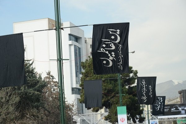 پرچم های یافاطمه(س) در شمال تهران 