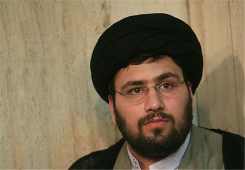 سید علی خمینی در منزل علی انسانی+عکس