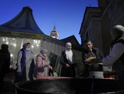 دورهمی افطاری مسلمانان روسیه