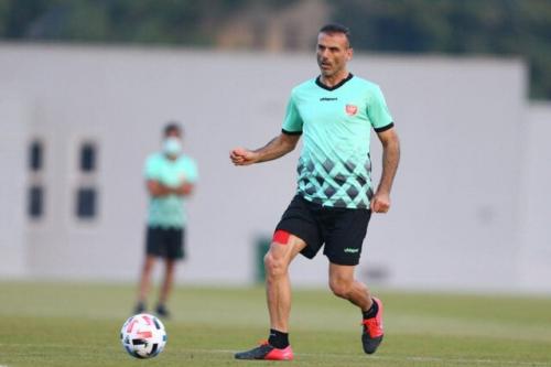  حسینی بهترین بازیکن دیدار پرسپولیس - الوحده شد