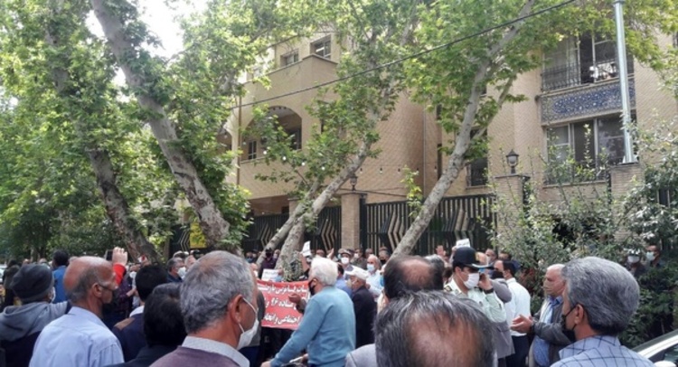  تجمع بازنشستگان در تهران و شهرستان‌ها