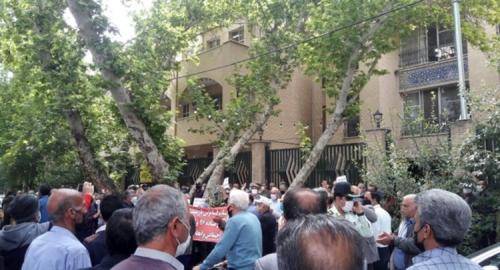  تجمع بازنشستگان در تهران و شهرستان‌ها