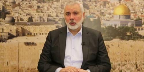 هنیه درگذشت سردار حجازی را به فرمانده نیروی قدس سپاه تسلیت گفت