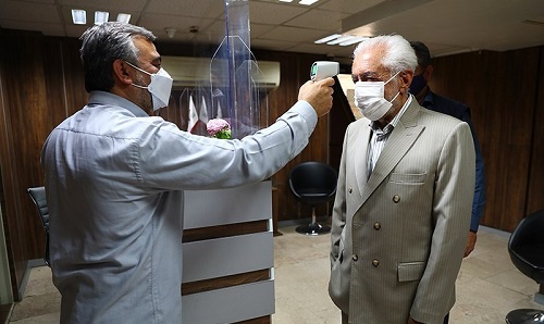 عکس/ تب سنجی از غرضی