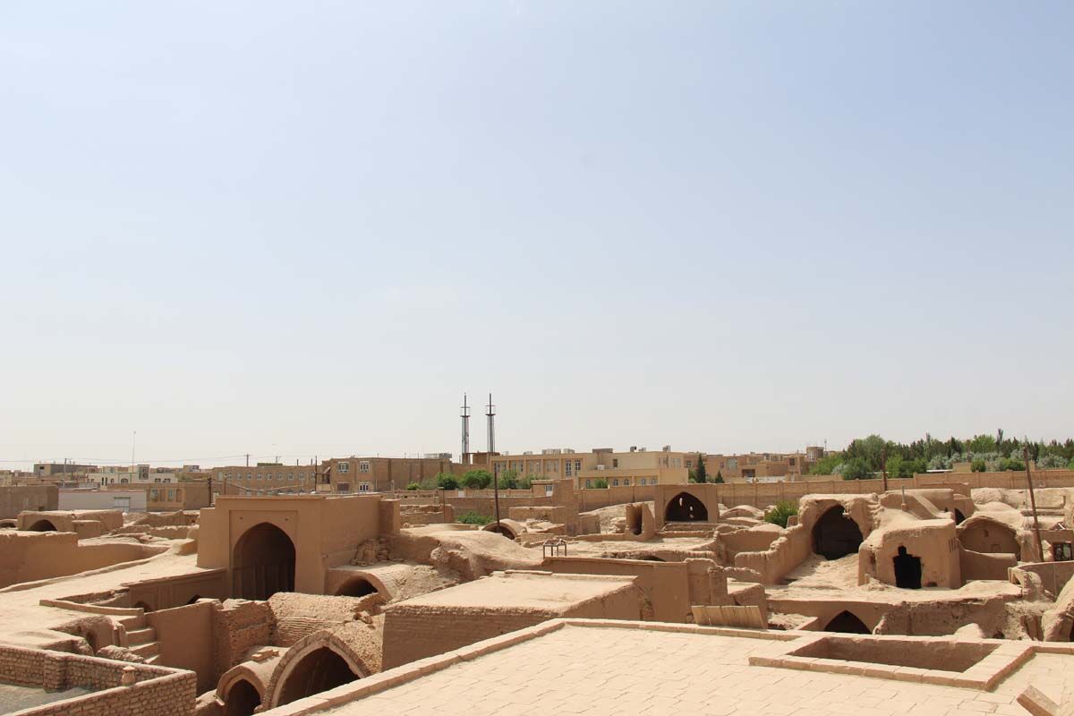 معماری بافت تاریخی میبد