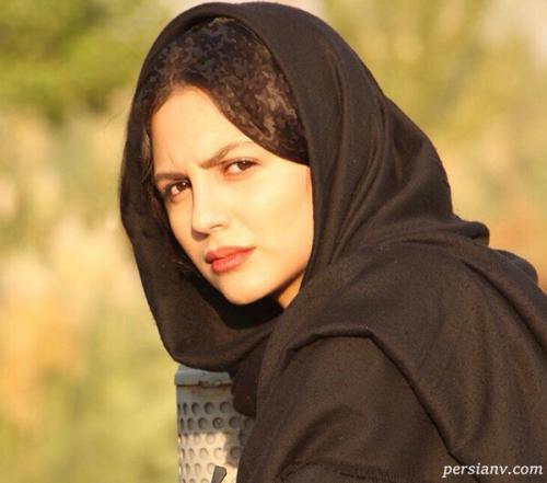  تیپ زیباو دلنشین بازیگر خانه امن /عکس 