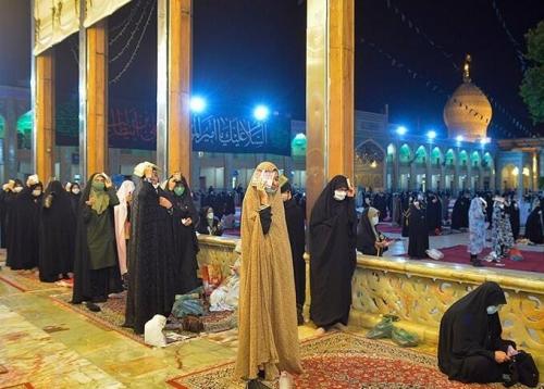  عکس/ مراسم احیای شب نوزدهم در حرم شاهچراغ(ع)
