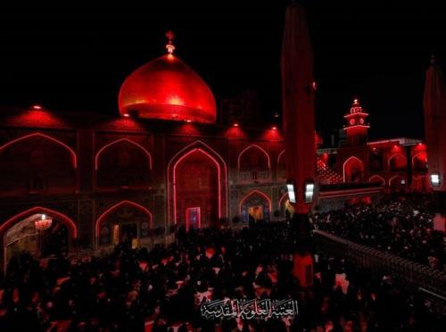  احیای شب قدر در حرم حضرت علی علیه السلام