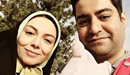 سخنان بغض‌آلود همسر آزاده نامداری در مراسم چهلم او +فیلم