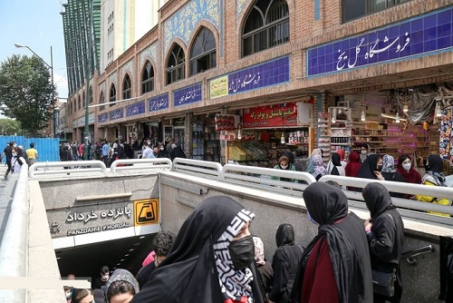  کرکره های بازار تهران بالا رفت