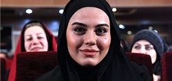 ژست های خاص مختلف خانم بازیگر