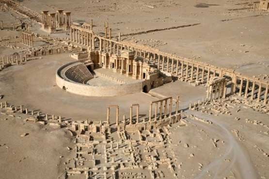  آثار تاریخی باقیمانده پالمیرا بعد از آزادی از دست داعش (+فیلم) 