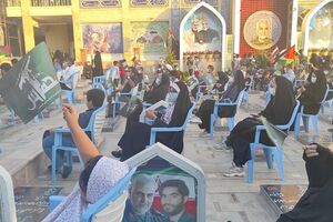  جشن پیروزی در جوار حاج‌قاسم 