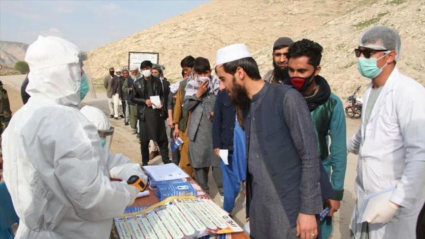  شیوع کرونای انگلیسی در افغانستان