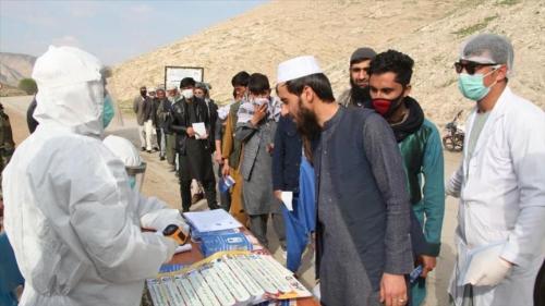  شیوع کرونای انگلیسی در افغانستان