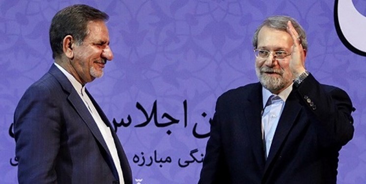 نقابی بر سیمای لاریجانی