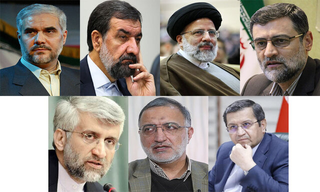جدول برنامه های تبلیغاتی کاندیداها