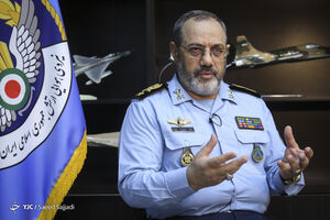 بازدید امیر نصیرزاده از پایگاه هوایی چابهار 